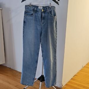 Frame Denim Light Blue Relaxed Fit Jeans